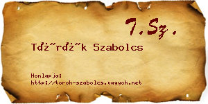 Török Szabolcs névjegykártya